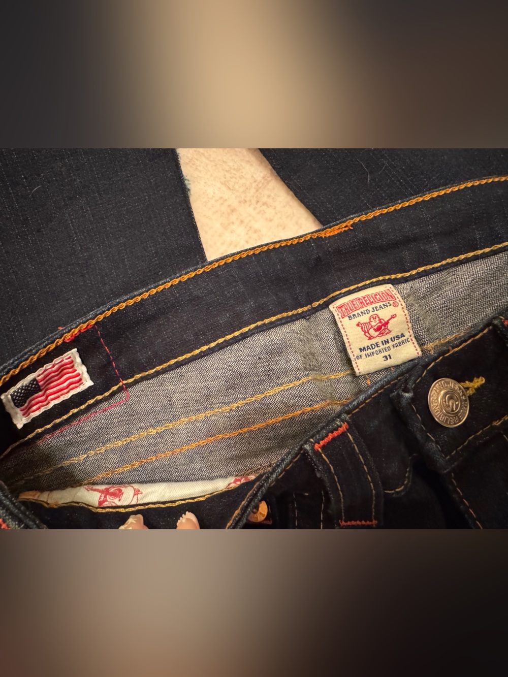 Vintage True Religion "World Tour" Becky Women’s Jeans - Picture 7 of 11